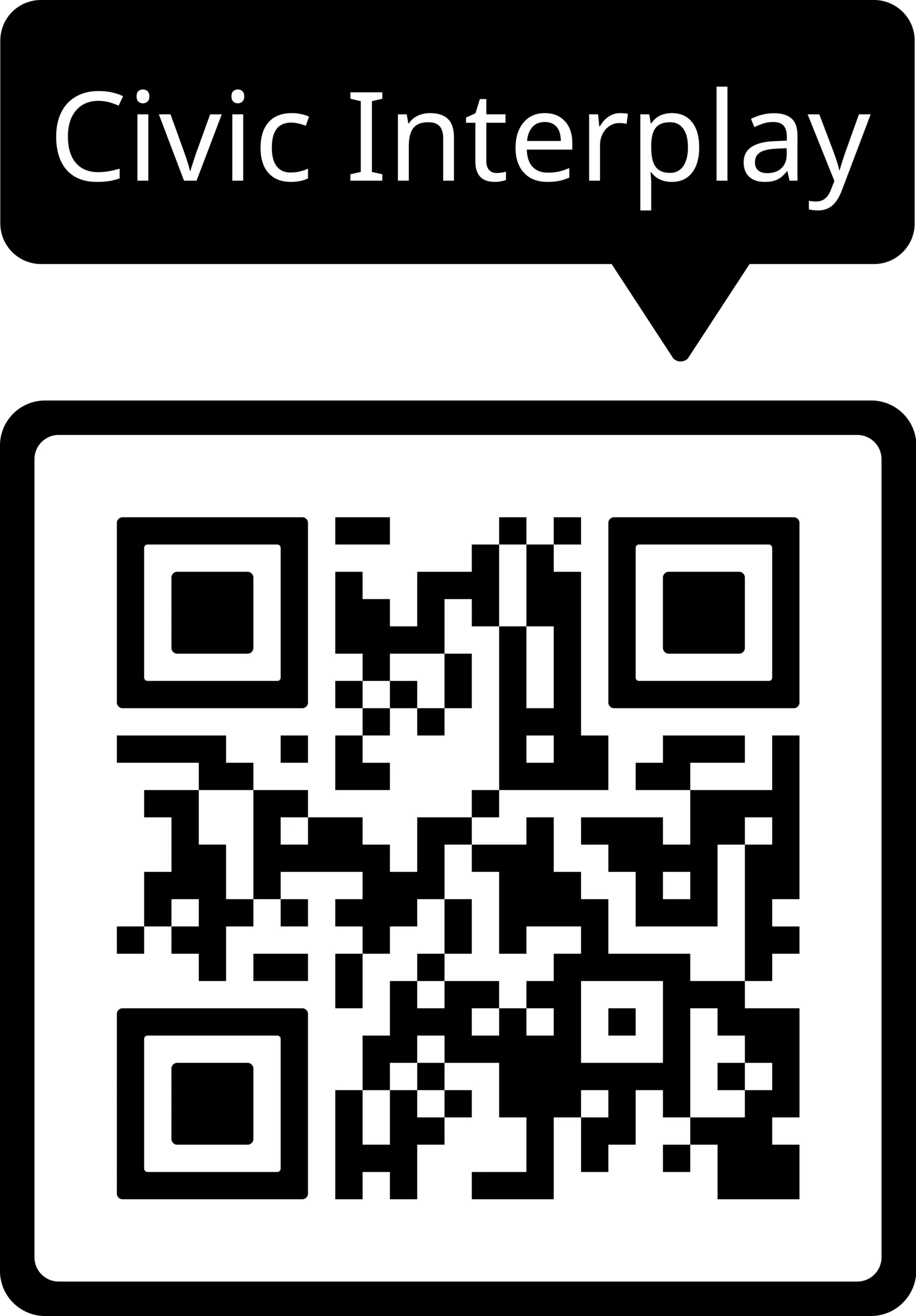 Civic Interplay QR code